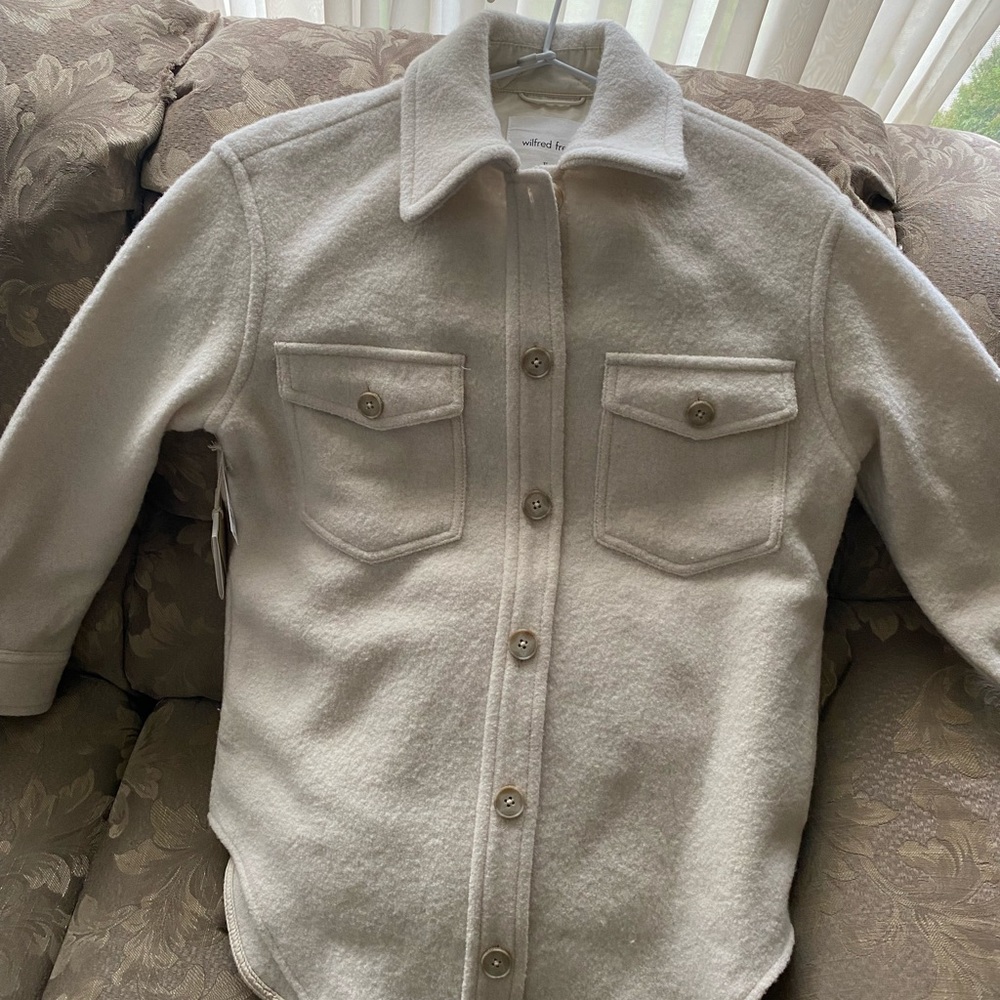 Aritzia Wilfred Free Ganna Shirt Jacket (*BRAND NEW w/ TAGS)